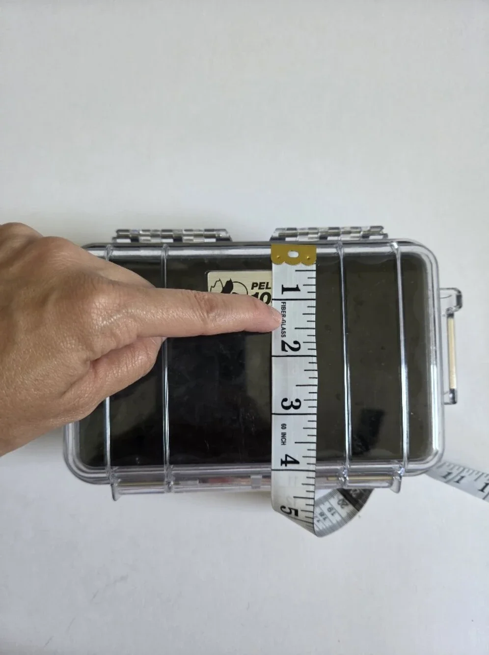 Pelican 1050 Micro Case series clear black liner